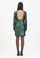 PINKO Abito corto verde da donna con paillettes<BR/><BR/> 105544A2Q4 V88 PINKO 