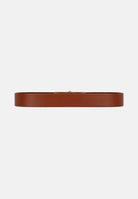 ELISABETTA FRANCHI Cintura cognac da donna con dettaglio logo CT50S61E2 027 ELISABETTA FRANCHI 