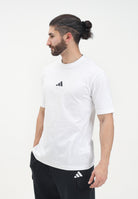 ADIDAS PERFORMANCE T-shirt a manica corta Essentials Small Logo Single Jersey bianca da uomo JF1092 . ADIDAS PERFORMANCE 