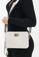 MARC ELLIS Pochette FLAT-FLOWE grigio perla da donna FLAT-FLOWE25 TALIGO MARC ELLIS 