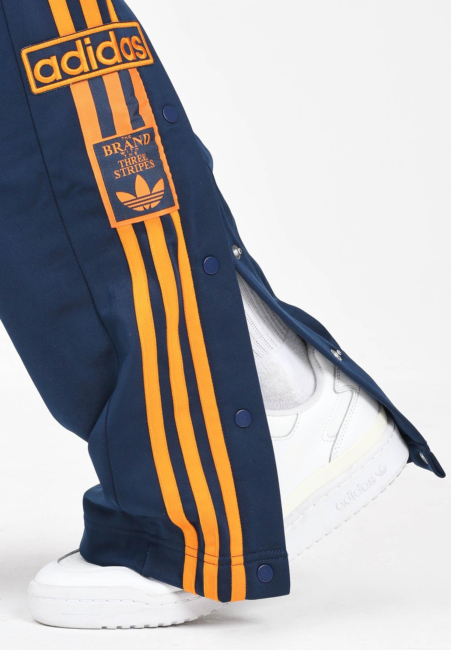 ADIDAS ORIGINALS Pantalone sportivo Adibreak blu e arancione da uomo KD6663  ADIDAS ORIGINALS 