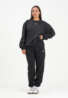 ADIDAS ORIGINALS Pantalone sportivo Essentials Fleece Loose nero da donna IY9637  ADIDAS ORIGINALS 