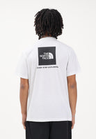 THE NORTH FACE T-shirt a manica corta Evolution NSE Box Regular bianca da uomo NF0A8B6KFN41 . THE NORTH FACE 