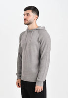ARMANI EXCHANGE Maglioncino con cappuccio grigio da uomo XM001317AF13776 O6004 ARMANI EXCHANGE 