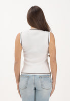 ARMANI EXCHANGE Canotta in maglia bianca da donna XW002243AF10352 U1003 ARMANI EXCHANGE 