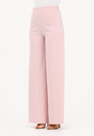 VICOLO Pantalone elegante rosa da donna dal taglio palazzo TAB0259 ABU30 VICOLO 