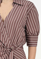 PINKO Abito lungo ALEXANDRA marrone da donna 106669A33Q LN1 PINKO 