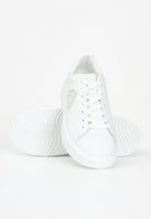 BLAUER Sneakers bianche da uomo con logo F5BUCK07LEA WHI BLAUER 