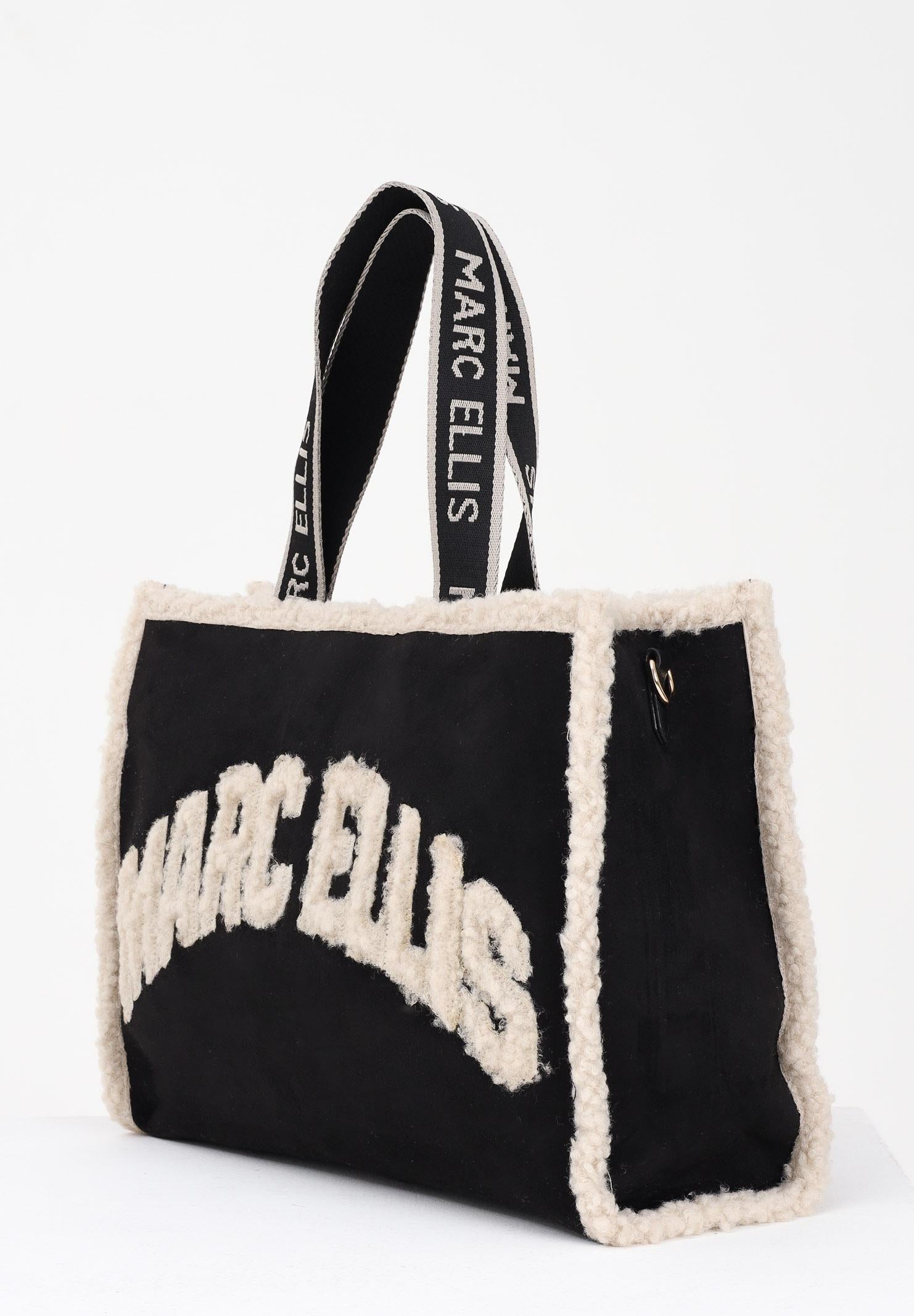 MARC ELLIS Shopper a mano Buby Ewe L25 nera da donna BUBY-EWE-L25 BL MARC ELLIS 