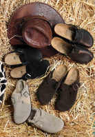 BIRKENSTOCK Ciabatte Boston marroni per uomo e donna 1027460 . BIRKENSTOCK 