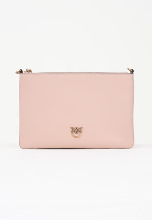 PINKO Pochette Classic Flat Love Bag Simply rosa da donna 100455A0F1 O81Q PINKO 