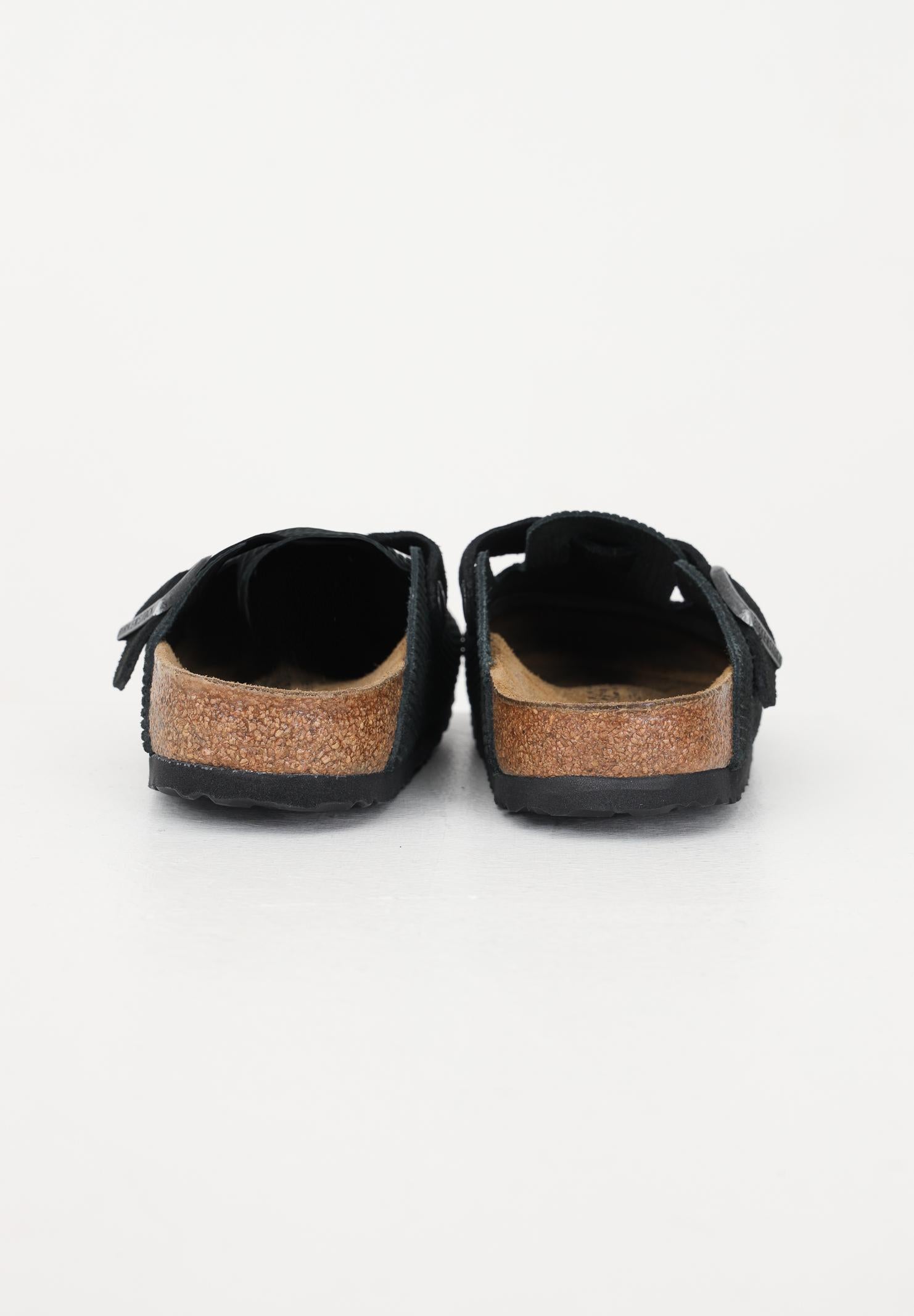 BIRKENSTOCK Ciabatte Boston nere da uomo 1026172 . BIRKENSTOCK 