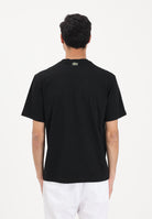 LACOSTE T-shirt a manica corta nera da uomo con stampa TH1446 031 LACOSTE 
