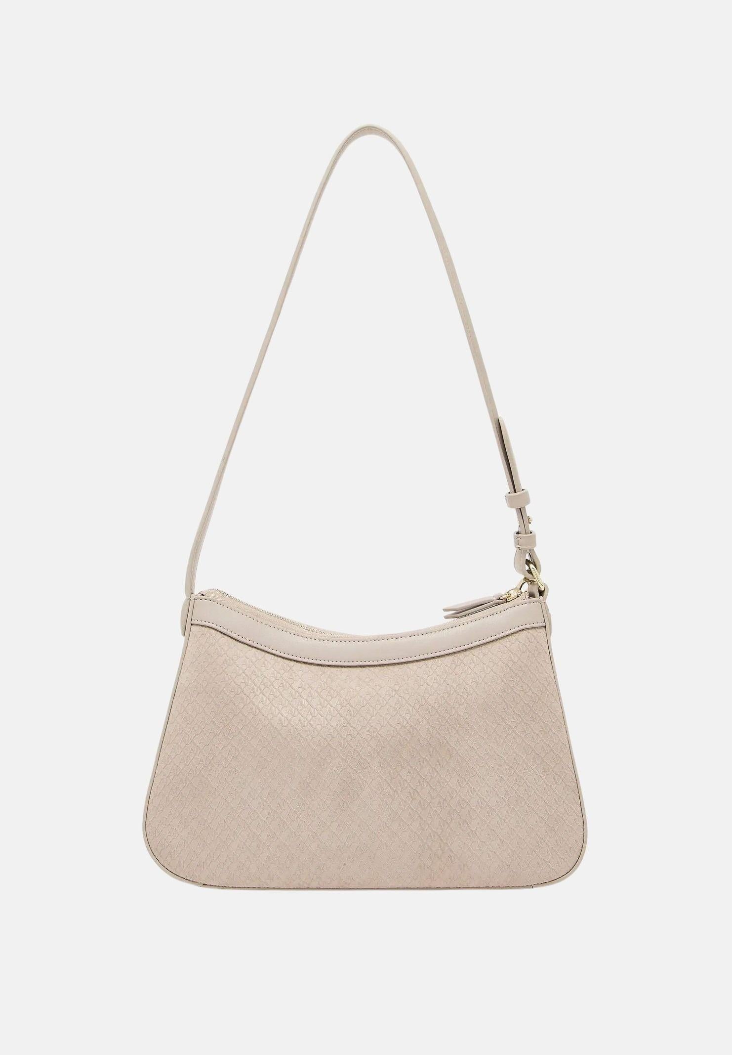 ARMANI EXCHANGE Borsa a spalla beige da donna con taschino XW001213AF22645 U6223 ARMANI EXCHANGE 