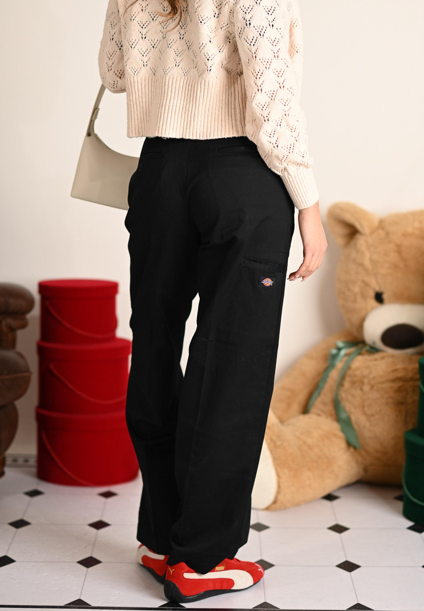 DICKIES Pantalone 247 nero da donna DK0A87PLBLK1 . DIckies 