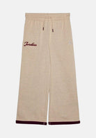 Pantalone sportivo META ENCHANTMENT COZY beige da bambina 45D520 XAE JORDAN 