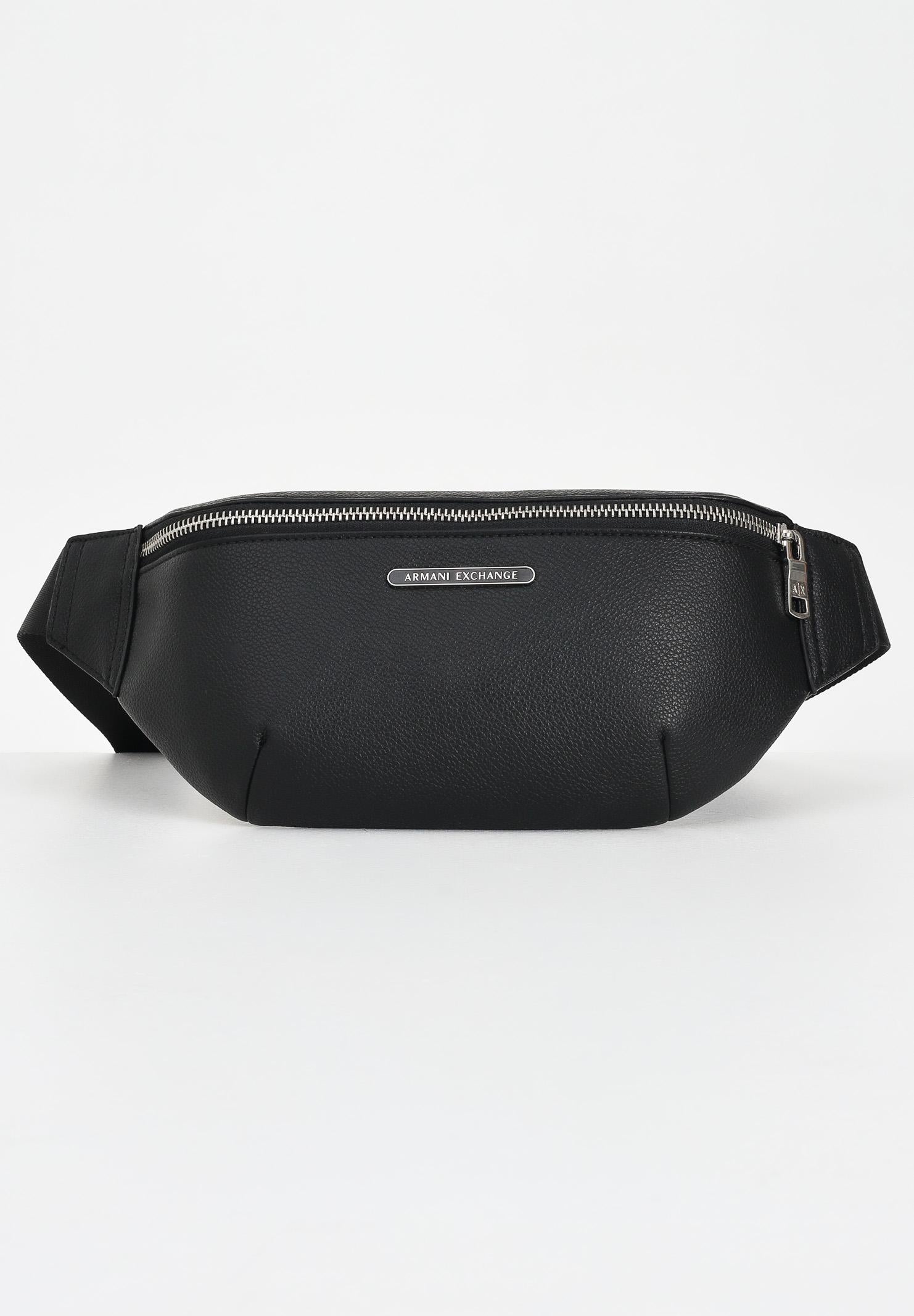 ARMANI EXCHNAGE Marsupio nero da uomo con logo XM000848AF12134 UC001 ARMANI EXCHANGE 