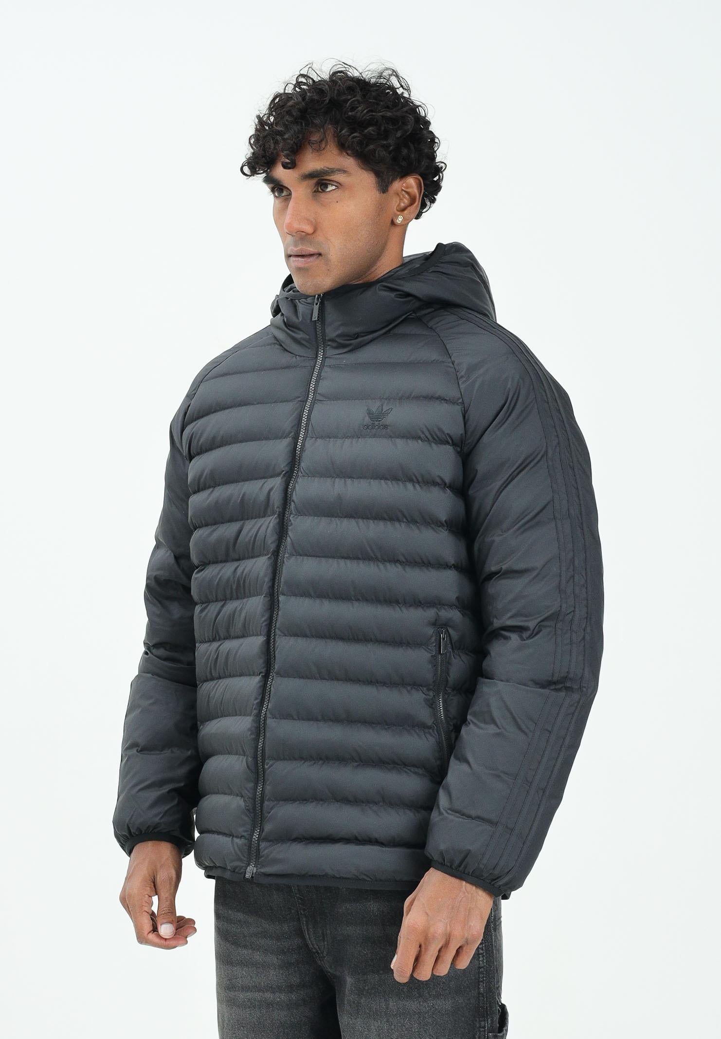 ADIDAS ORIGINALS Piumino Padded nero da uomo JX4117 . ADIDAS ORIGINALS 