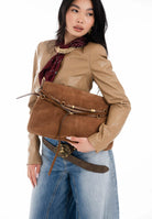 PINKO Shopper Belt Bag Big marrone da donna 105903A0F6 L17Q PINKO 