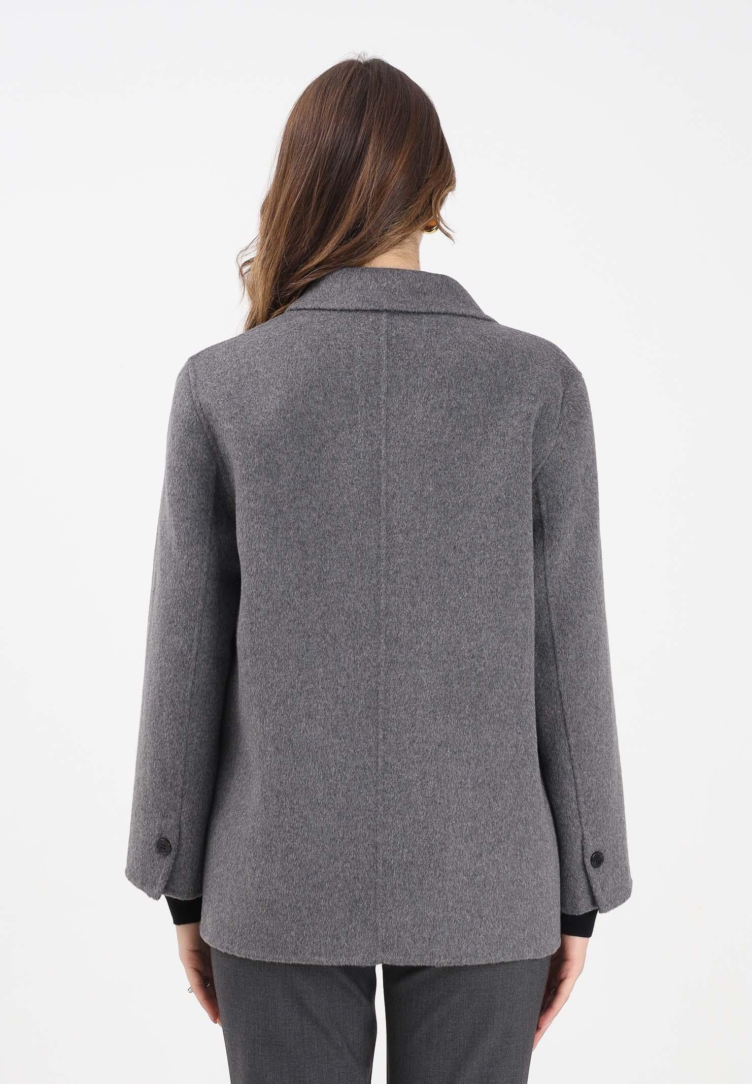 VICOLO Cappotto corto grigio da donna TF0068 A193 VICOLO 