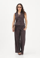 JDY Pantalone marrone da donna 15363391 CHTO JDY 