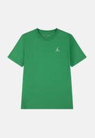 JORDAN T-shirt a manica corta verde per bambino e bambina con ricamo Jumpman 95D266 F4F JORDAN 
