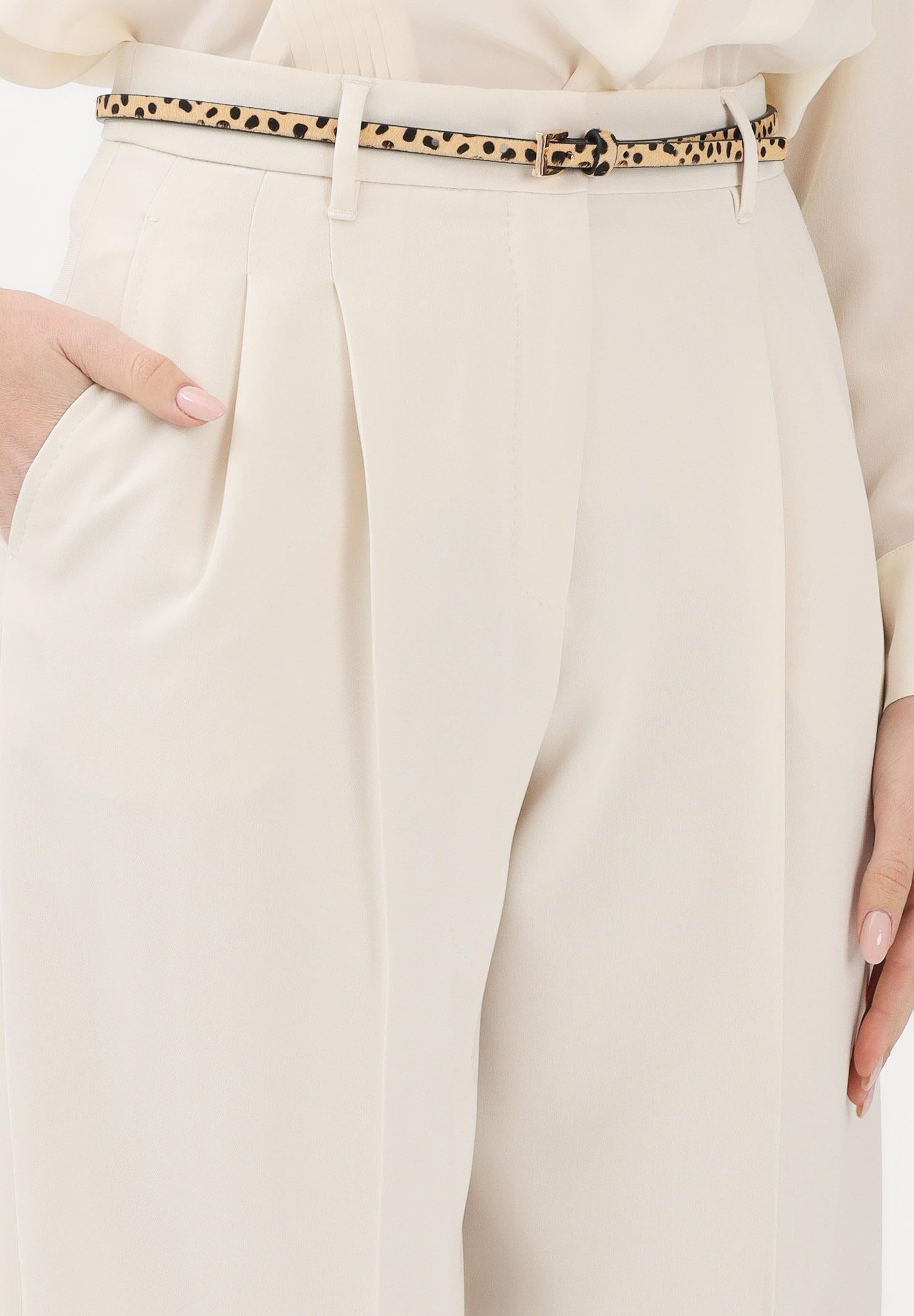 MAX MARA Pantalone elegante MSTCORVINO panna da donna 2616131015600 060 MAX MARA 