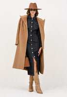 VICOLO Abito lungo Anita in denim scuro da donna DF5085 VU VICOLO 