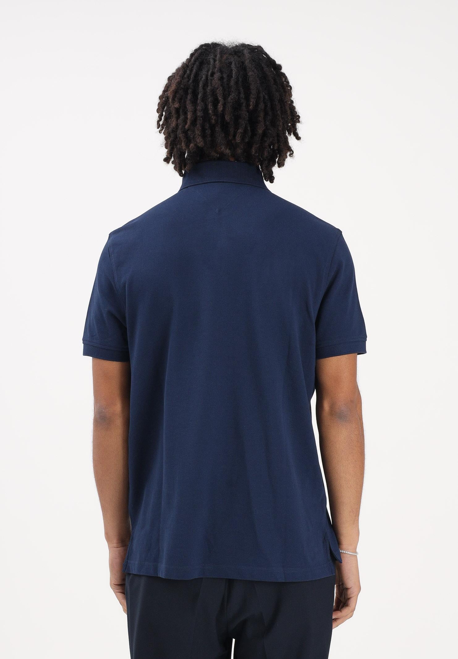 TOMMY HILFIGER Polo a manica corta blu da uomo MW0MW17770 DCC TOMMY HILFIGER 