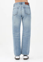 CALVIN KLEIN JEANS Jeans 90's Straightin in denim chiero da donna LV047B918GUQY  CALVIN KLEIN JEANS 