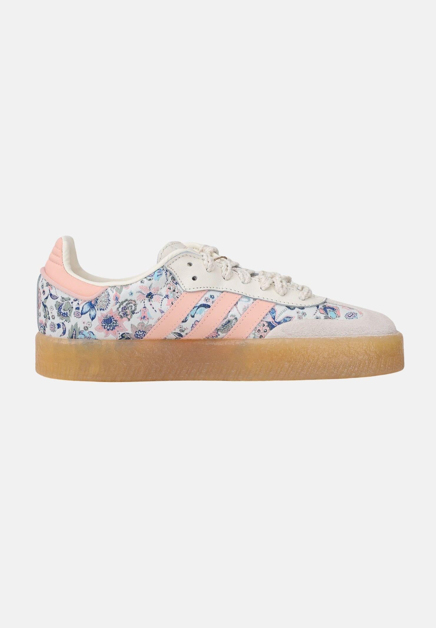 ADIDAS ORIGINALS Sneakers ADIDAS LIBERTY LONDON SAMBAE rosa e panna da donna JQ2009 . ADIDAS ORIGINALS 