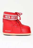 MOON BOOT Stivali da neve ICON LOW rossi per uomo e donna 80D1409340 D001 MOON BOOT 