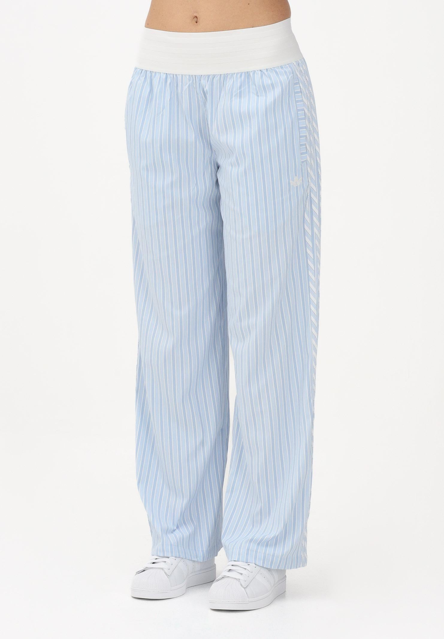 ADIDAS ORIGINALS Pantalone sportivo azzurro da donna KE1073 . ADIDAS ORIGINALS 