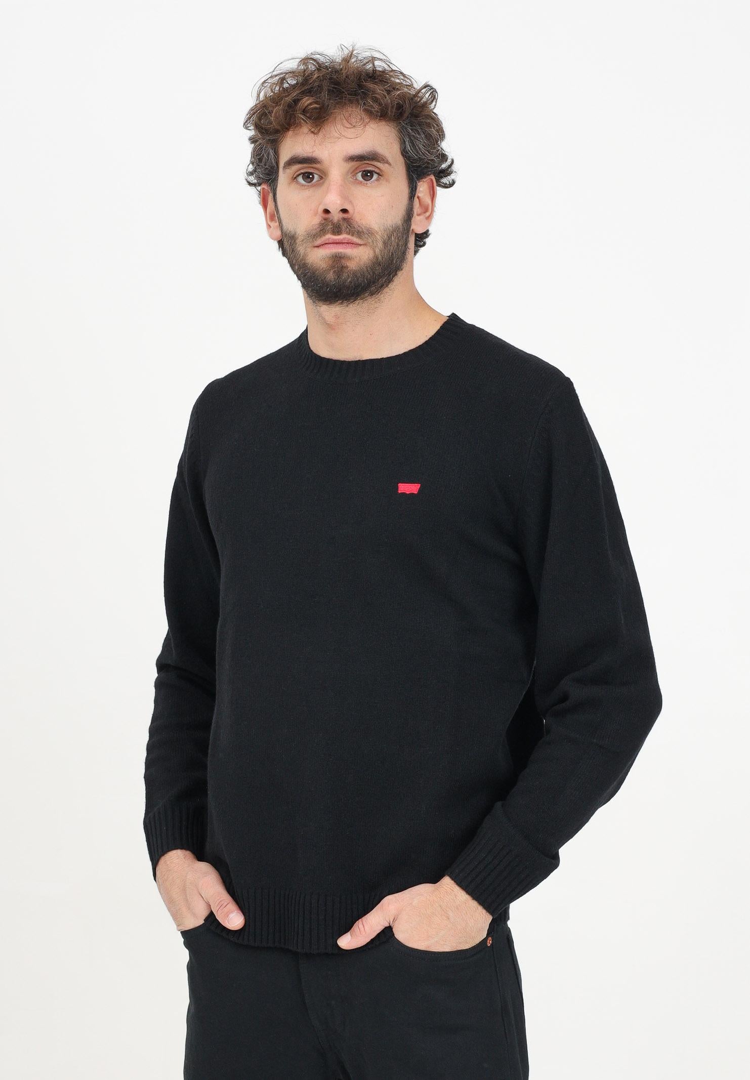 Maglioncino girocollo Original Housemark nero da uomo A4320-0005 . LEVI'S® 