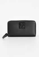 ARMANI EXCHANGE Portafogli nero da donna con placca logo 9484860A874 00020 ARMANI EXCHANGE 