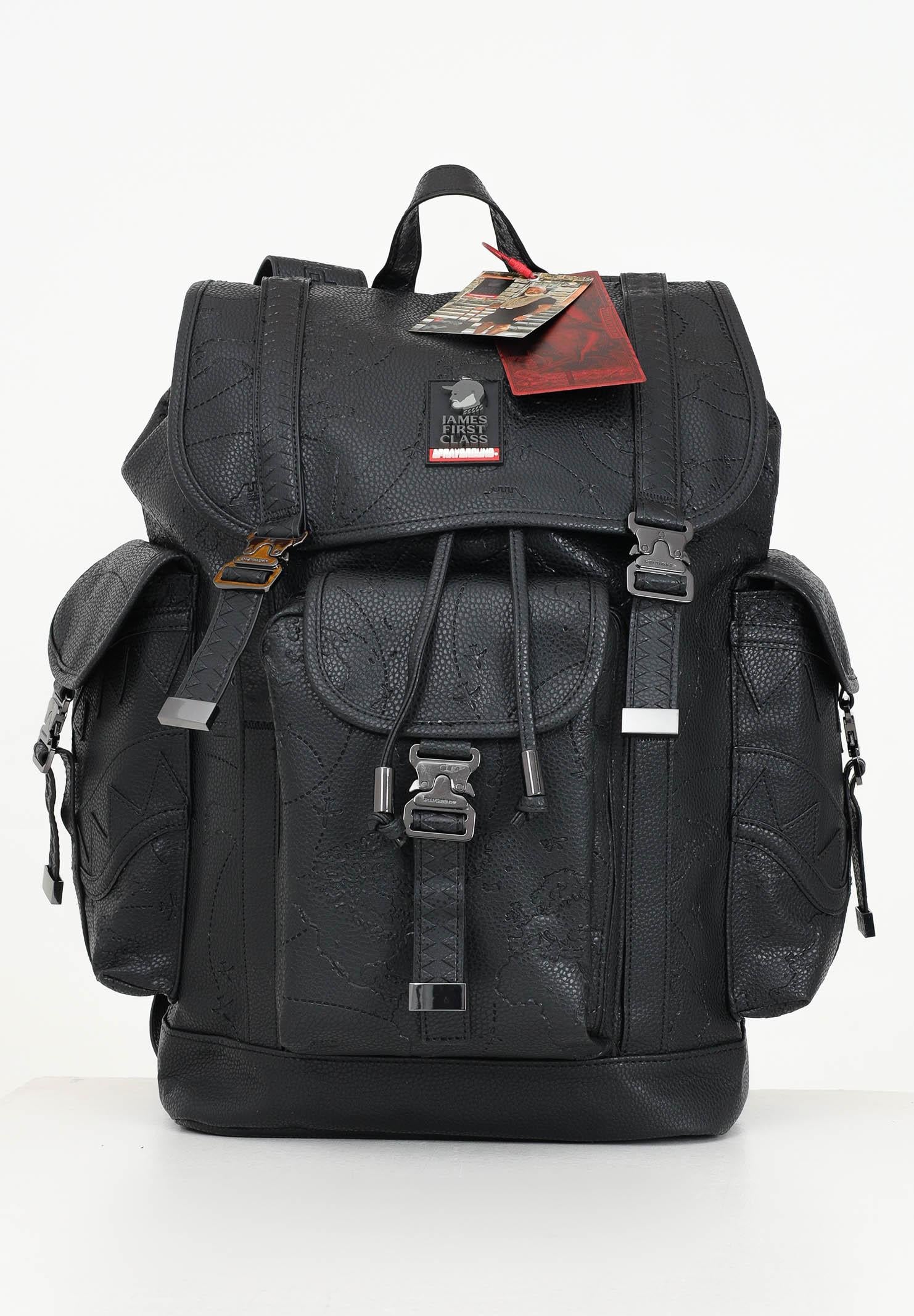 Zaino JAMES FIRST CLASS TYCOON TRAVELER MONTE CARLO nero per uomo e donna 910B6793NSZ . SPRAYGROUND 