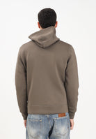 BLAUER Felpa con zip Colby verde bosco da uomo 25WBLUF02093-004745 670 BLAUER 