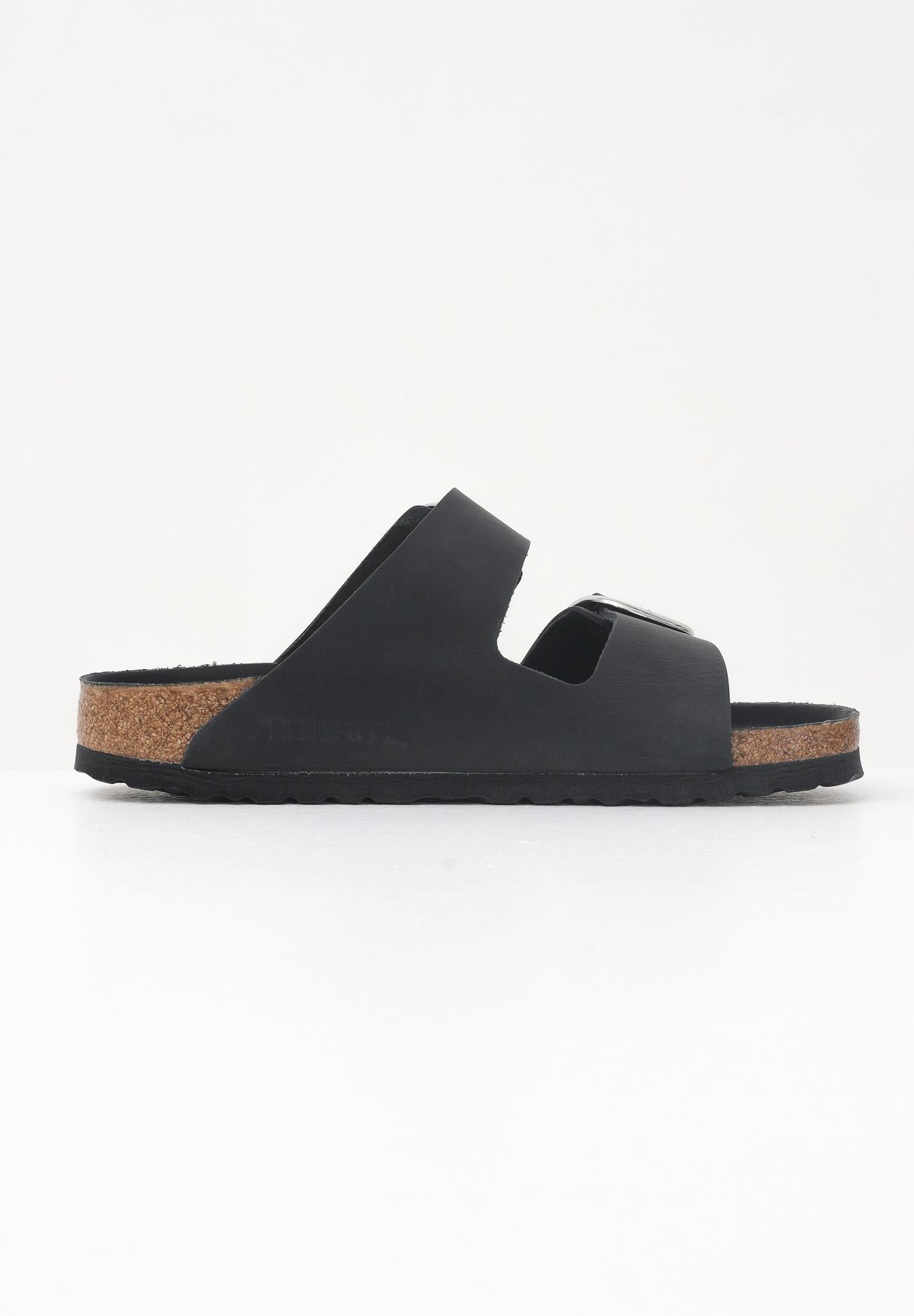 BIRKENSTOCK Ciabatte Arizona Big Buckle nere da donna 1011075 . BIRKENSTOCK 