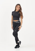 PUMA Leggings W STRONG CROSS FRONT TIGHT 7/8 nero da donna 528498 01 PUMA 