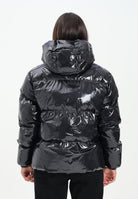 DSQUARED2 Piumino nero per donna, ragazzi e bambini con logo Maple Leaf DQ3042D0ADY DQ900 DSQUARED2 