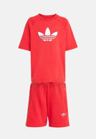 ADIDAS ORIGINALS Completino TREFOIL LOOSE rosso per bambino e bambina KD5762 . ADIDAS ORIGINALS 