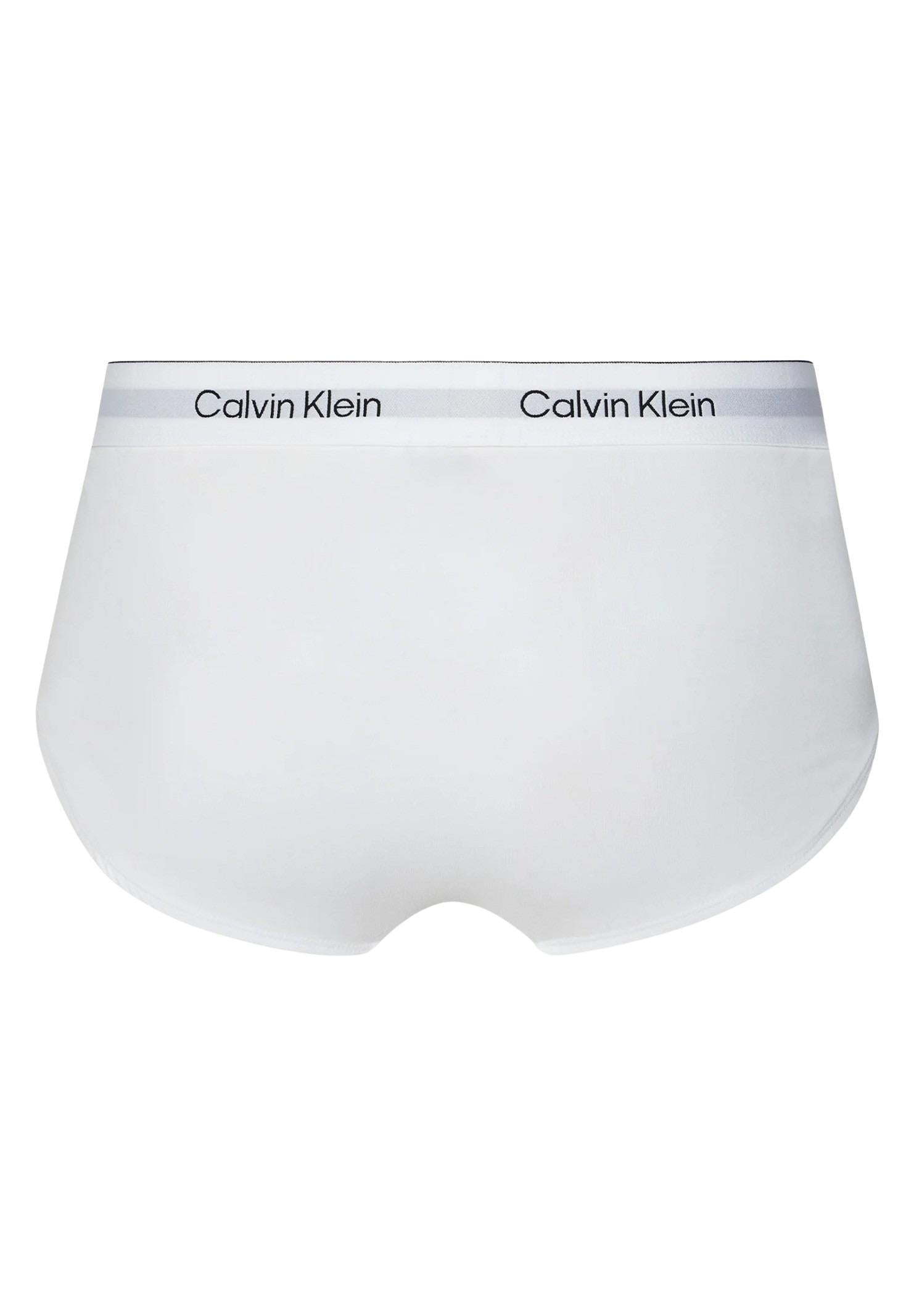 CALVIN KLEIN Slip (3 paia) bianchi da uomo con logo LV00NB4388 100 CALVIN KLEIN 