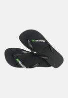 Infradito Brasil nero per uomo e donna 4110850 1069 HAVAIANAS 