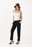 JDY Canotta panna da donna con bordi scallopati a contrasto 15290585 CLDABL JDY 
