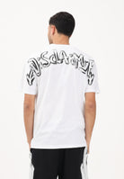 DISCLAIMER T-shirt a manica corta bianca da uomo con stampa logo 26EDS55401 BINE DISCLAIMER 