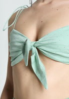 SANTAS Top ICE CREAM verde menta da donna PV25014 VERDE SANTAS 