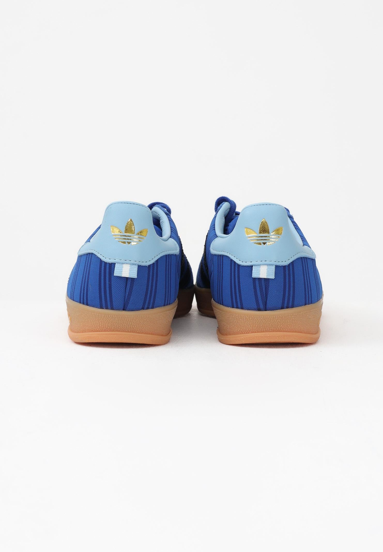 ADIDAS ORIGINALS Sneakers Gazelle Indoor Argentina blu e nere per uomo e donna IH9649 . ADIDAS ORIGINALS 