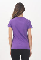 PINKO T-shirt a manica corta viola da donna con logo 100355A2RD W79 PINKO 