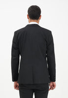 SELECTED HOMME Giacca nera da uomo con collo in raso 16091939 Black SELECTED HOMME 