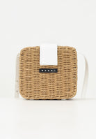 MARNI Borsa a tracolla Pic-Nic in tessuto effetto rafia da donna M01474M00UY 0M704 MARNI 